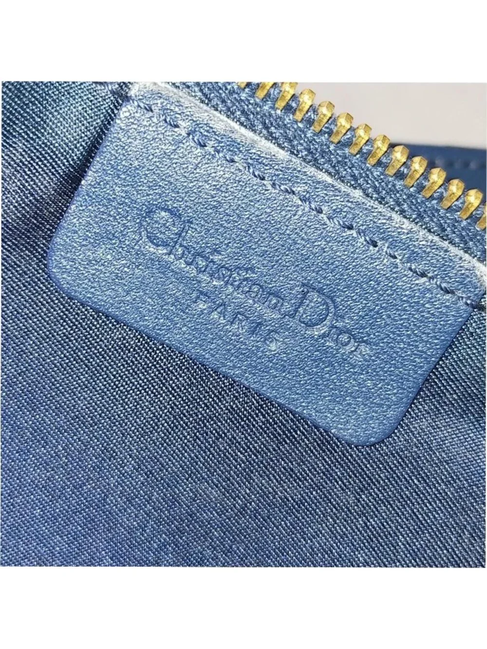 Authentic Christian Dior Trotter Saddle Pochette Shoulder Bag